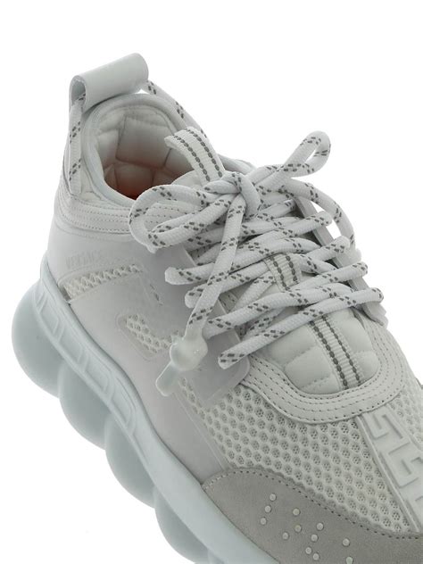 versace chain reaction bianche e nere|authentic versace chain reaction sneakers.